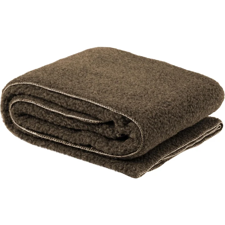 Alwero Decke - Modern - Wolle - Bark - 100x150 cm