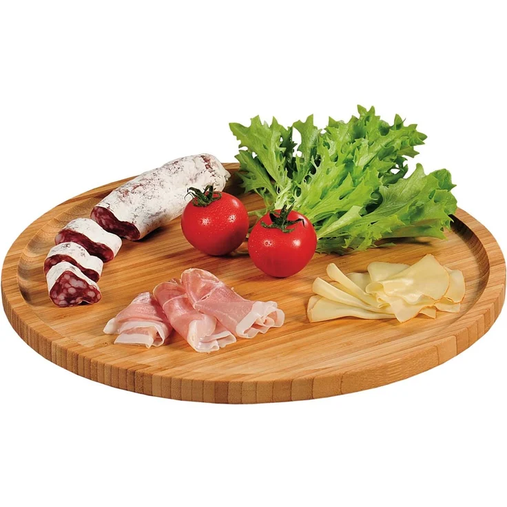 5 Stück Pizzateller - Bambus - Ø 32cm – Bild 3