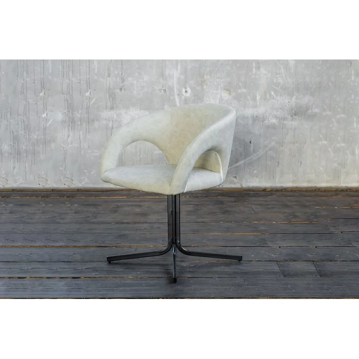 KAWOLA Besprechungsstuhl WICOS Stuhl Kunstleder beige 80 x 59 x 50 cm