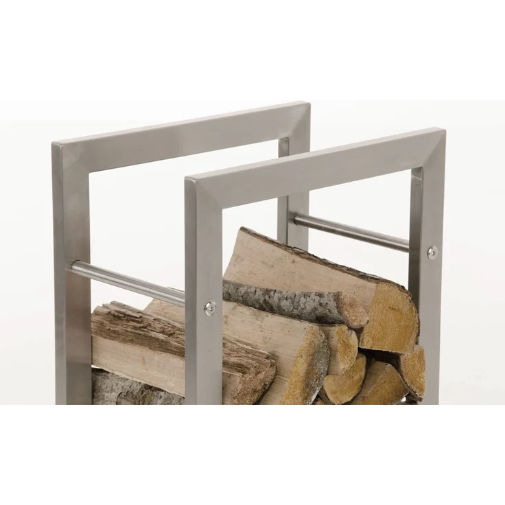 CLP Kaminholzständer Keri Edelstahl,25x60x150 cm – Bild 8