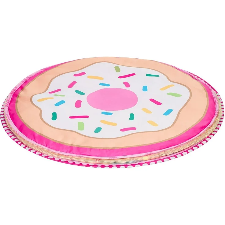 Kikka boo Spielbogen 30 Bälle Krabbeldecke Bällebad abnehmbare Spielzeuge rosa pink – Bild 6
