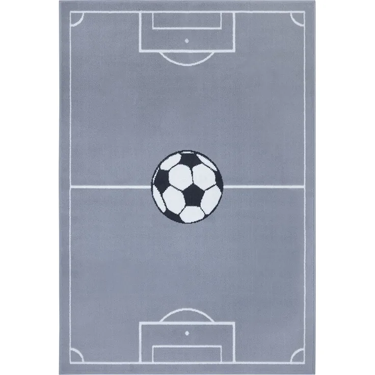 Hanse Home Kinderteppich Estádio Hellgrau 200x290 cm