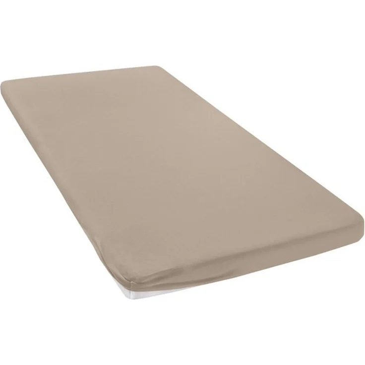 OTTO home Spannbettlaken Physalis Topper COMFORT, 100% Baumwolle, 150 g/m², Jersey, Gummizug: rundum, (1 Stück), Baumwolle, Matratzen bis 10 cm Höhe, Bettlaken, Spannbetttuch, Laken – Bild 4