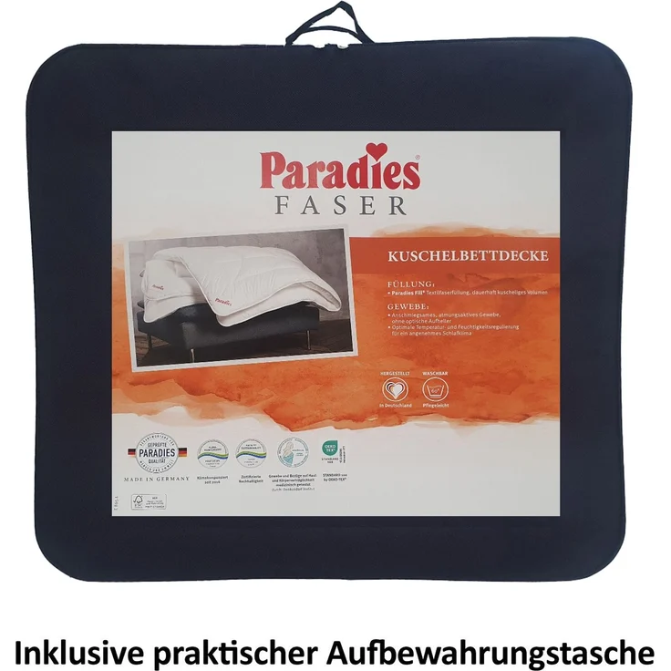 Paradies Halia Varietta extra warme 4-Jahreszeiten Bettdecke 135x200 – Bild 6