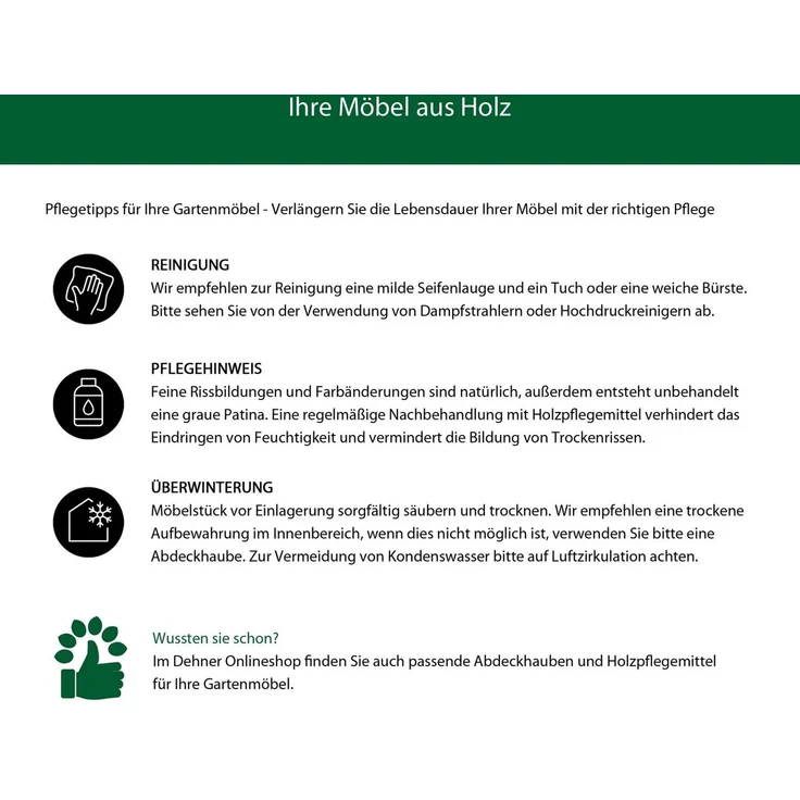 Dehner Gartenbank Gartenbank Heart, 2- oder 3-Sitzer, Farbe braun, Gartenbank aus FSC®-zertifiziertem Akazienholz mit Landhaus-Charme – Bild 2