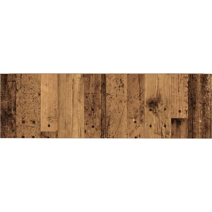 vidaXL 4-tlg. TV-Schrank-Set Wandmontage Altholz-Optik Holzwerkstoff 3329217 – Bild 8