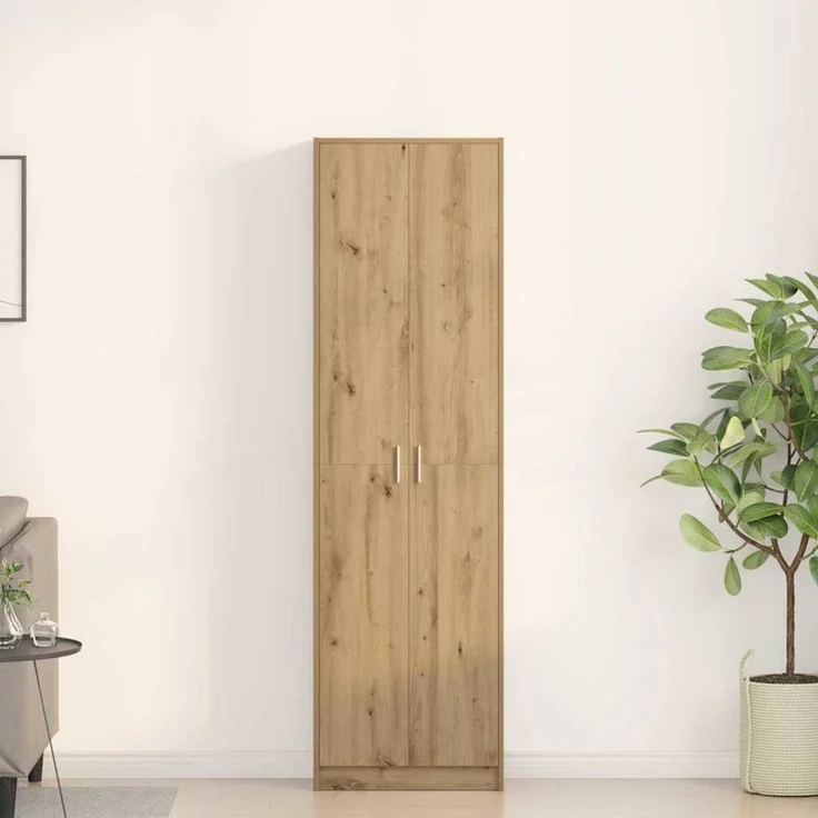 vidaXL Kleiderschrank Artisan-Eiche 55 x 25 x 189 cm 3334016 – Bild 1