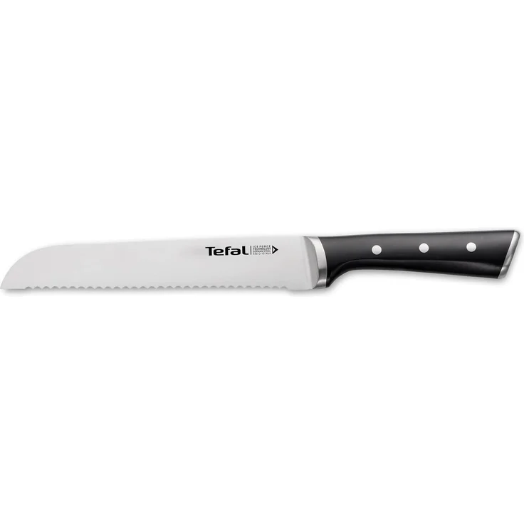 Tefal 'K23204 Ice Force' Brotmesser, Edelstahl schwarz, 20 cm – Bild 3