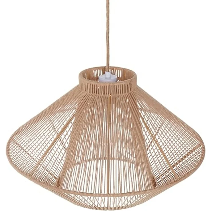 Hängeleuchte PALMETTO Baumwolle Beige – Bild 4