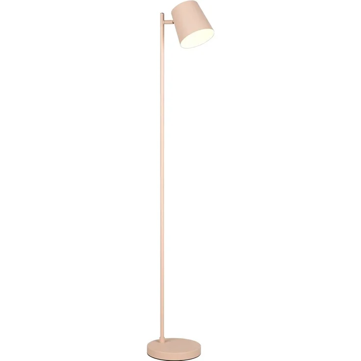Kleine Akku Stehlampe BLAKE kabellos - dimmbar, Metall Beige, Höhe 125cm – Bild 2