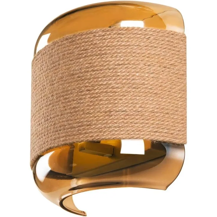 SLV PANTILO ROPE, Wandaufbauleuchte, anderes, 1x max. 15W G9, gold - Aufbaustrahler