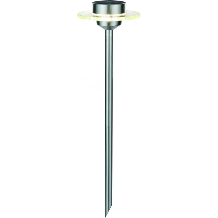 Paulmann No. 93764 Outdoor Solarspieß Special Line Ufo LED Edelstahl Klar, 1er Set – Bild 2