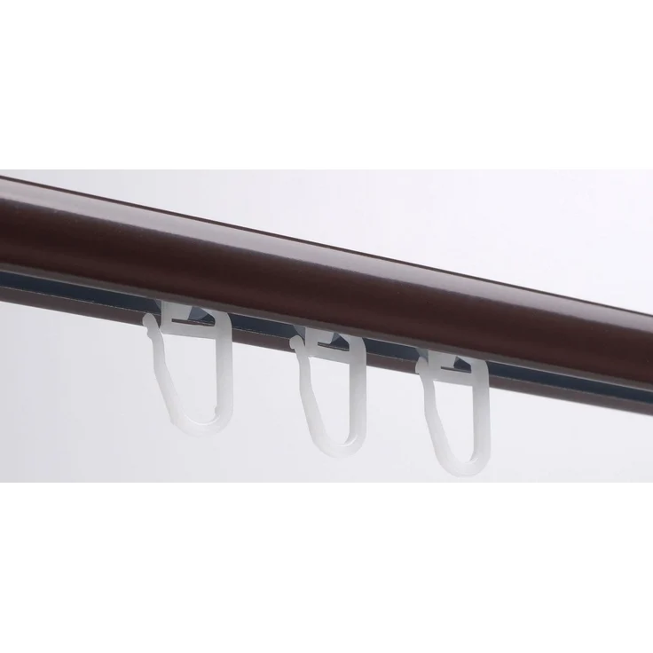 Liedeco U-Schiene U-STORELAU01GS, 1-läufig, Fixmaß, Metall – Bild 3