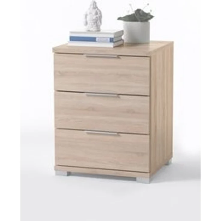 Nachttisch Uno / Universal, Holzwerkstoff, Holzfarben, 46 x 61 x 42 cm – Bild 6