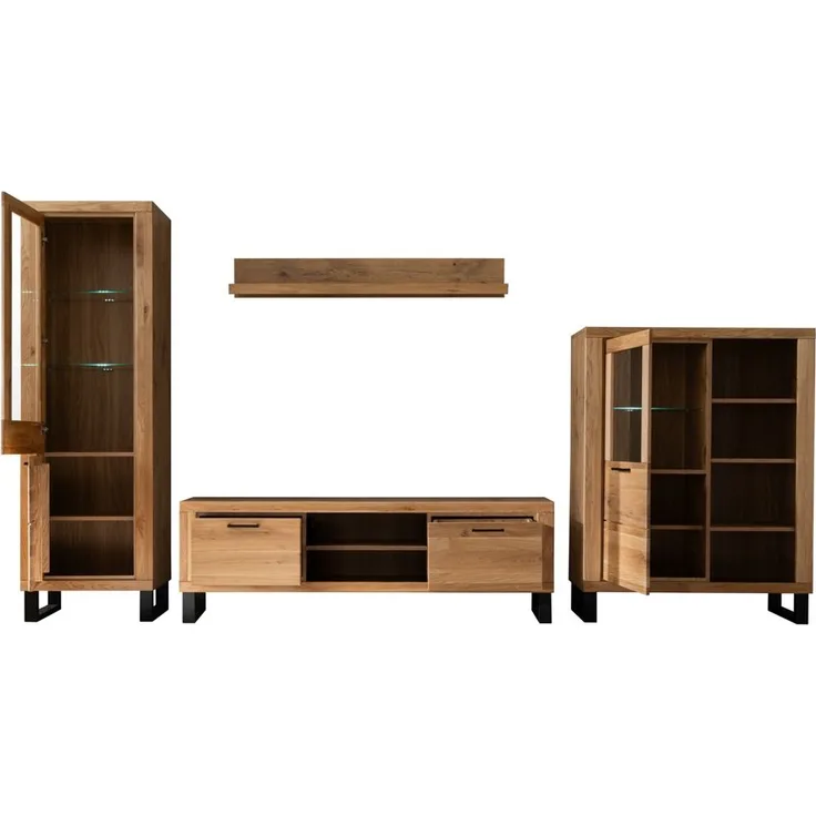 MCA Direkt KAMBO Wohnwand W02 379 cm