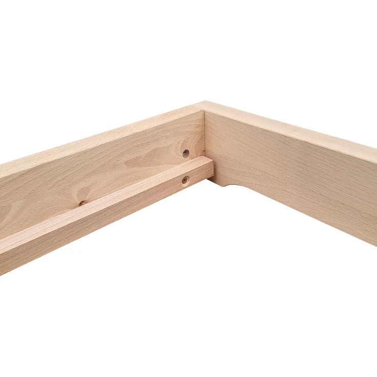 Niederflurbett Bodenbett niedriges Doppelbett 180x200 Buche Massivholz V-60.66-18ohne Zubehör – Bild 10