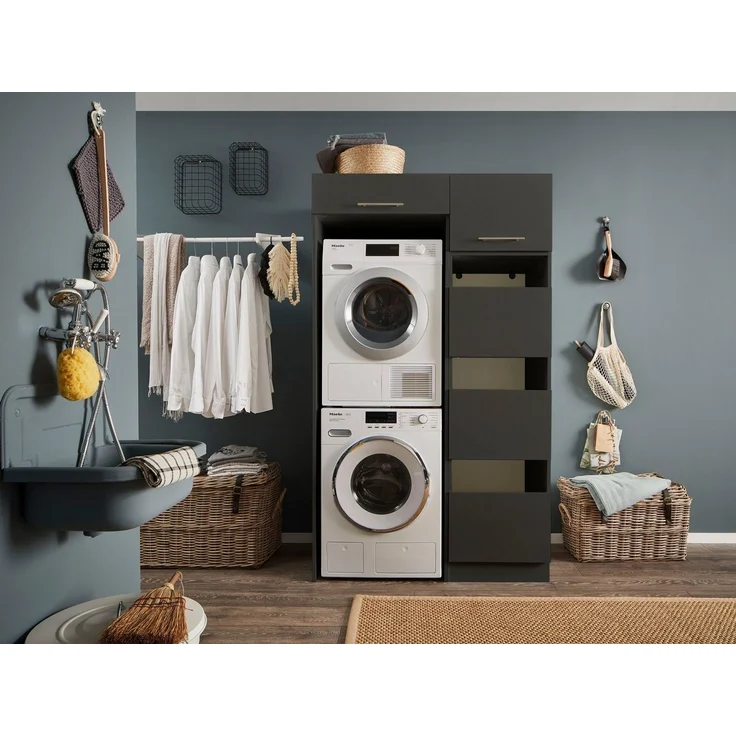 Laundreezy Mehrzweckschrank-Set LAUNDREEZY LDLK1, Breite 117,5 cm – Bild 2