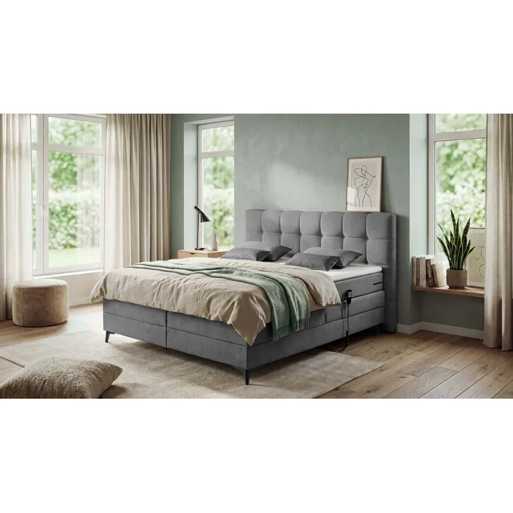 Boxspringbett Atlas von ED Exciting Design 180 x 200 cm mit Elektrofunktion