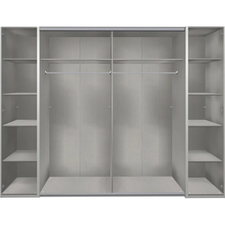 Wimex Schwebetürenschrank Stockholm, Schlafzimmerschrank mit Industrial-Look, rustikale Optik Kleiderschrank mit Spiegel BESTSELLER Schrank Garderobe – Bild 2