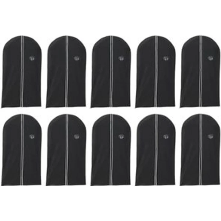 HAC24 Kleidersack Kleiderhülle Schutzhülle Kleidersack Aufbewahrungs Hülle Kleiderschutz (Set, 10 St, 135 x 60 cm) mit Reißverschluss & Sichtfenster Schutzhülle – Bild 5