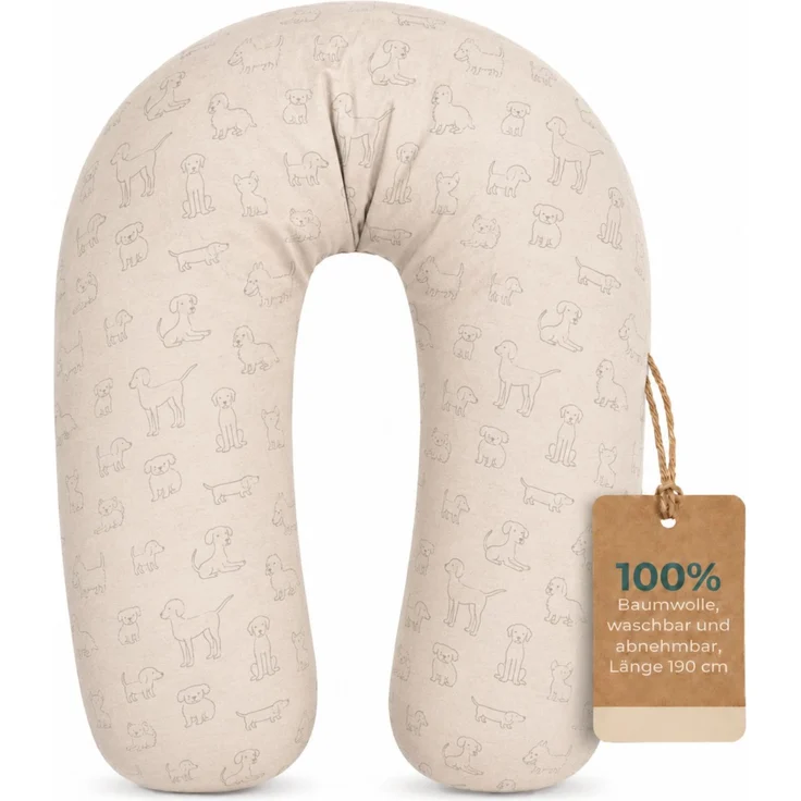 Fillikid Stillkissen Stillkissen EPS Mikroperlen 190 cm Exklusiv – Bild 11