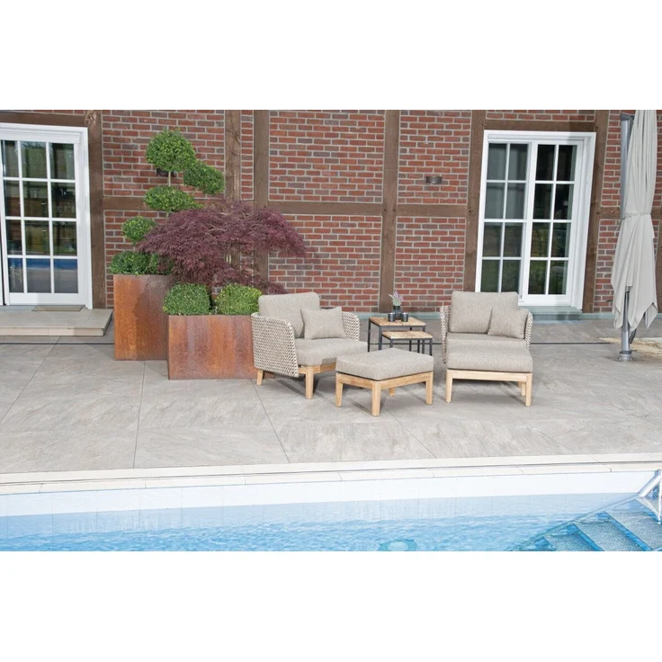 Lounge-Sessel CHEYENNE java-brown rustic-honey – Bild 4
