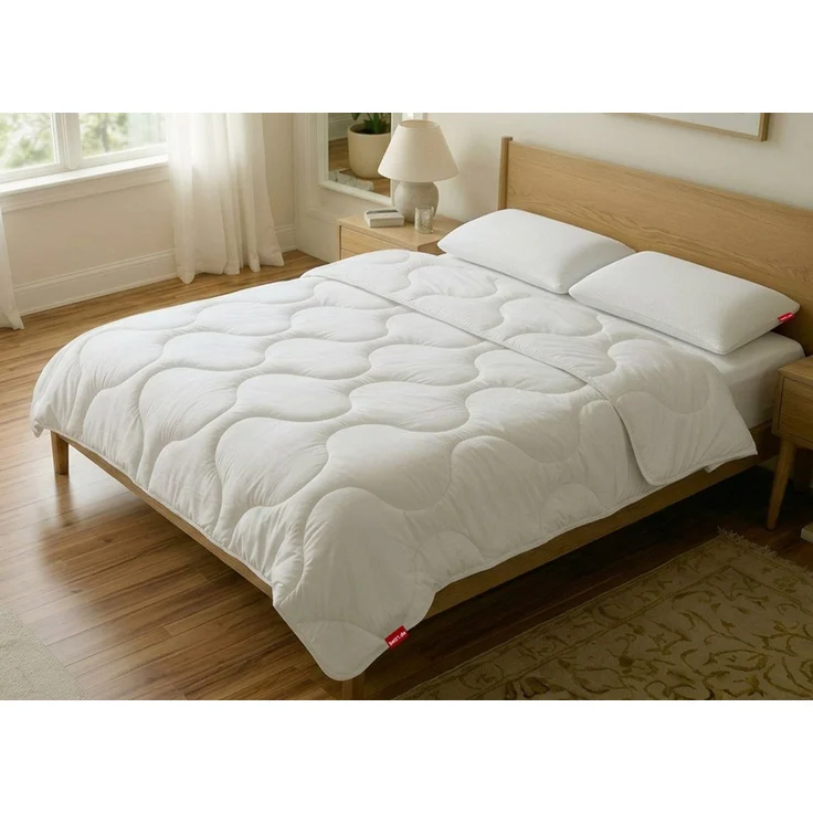 bett1. de Baumwollbettdecke BODYGUARD® Ganzjahresdecke mittelwarm, Decke für alle Jahreszeiten, Bezug: 100% Baumwolle, Füllung: 100% Polyester, waschbar bei 40° C – Bild 3