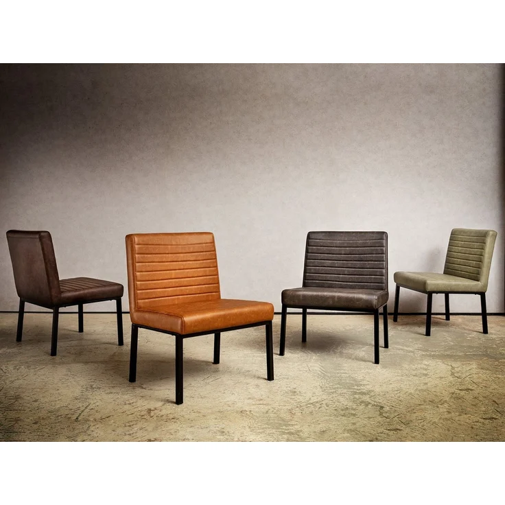Wingston XXL Stuhl I 69x94x62cm Kunstleder salbeigrün I bis 250kg Stabil Komfortabel Pflegeleicht, Cooles Design Perfekt für dein Zuhause – Bild 2