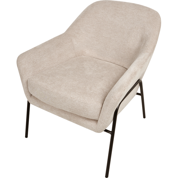 Sessel VEDDIGE Stoff Hellbeige – Bild 7