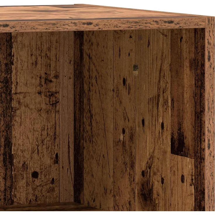 vidaXL Kleiderschrank mit Regal Altholz 77 x 48 x 102 cm PB 8010913 – Bild 5