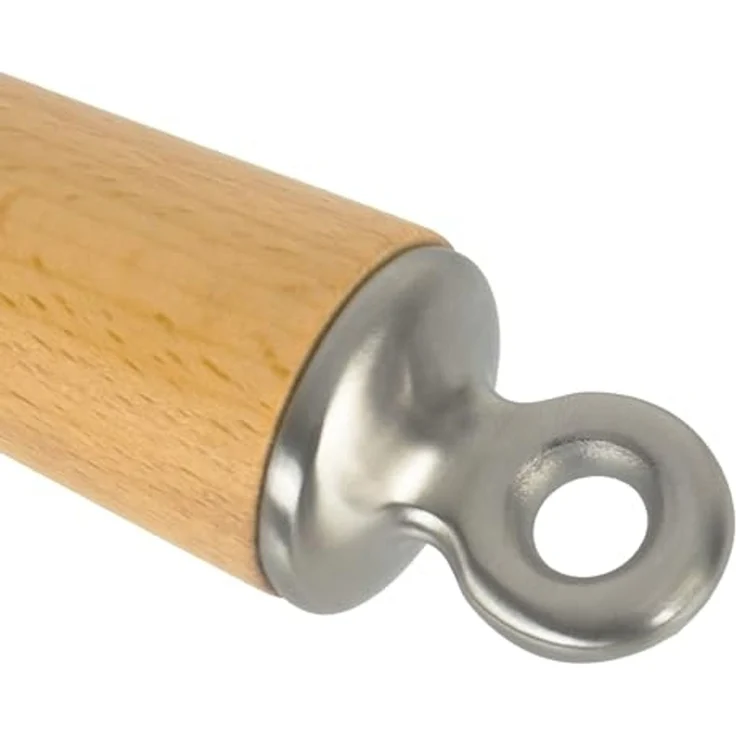 Mahlzeit Grillpfanne Polierte Gusseisenpfanne Ø 27 cm, Bratpfanne mit zwei Ausgießern, Gusseisen (1-tlg) – Bild 7