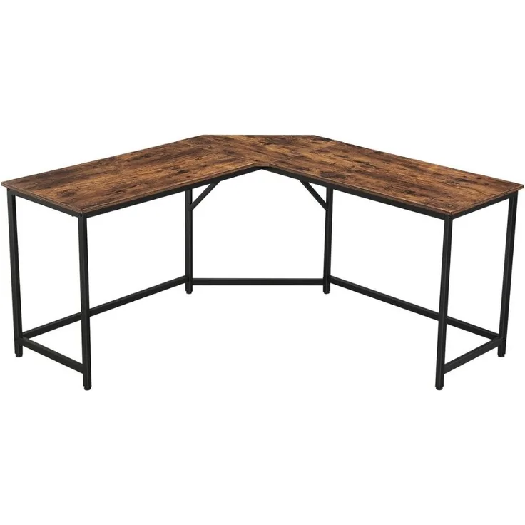 Vasagle Computertisch in L-Form, Eckschreibtisch, für Arbeitszimmer, Home Office, Gaming, platzsparend, einfache Montage