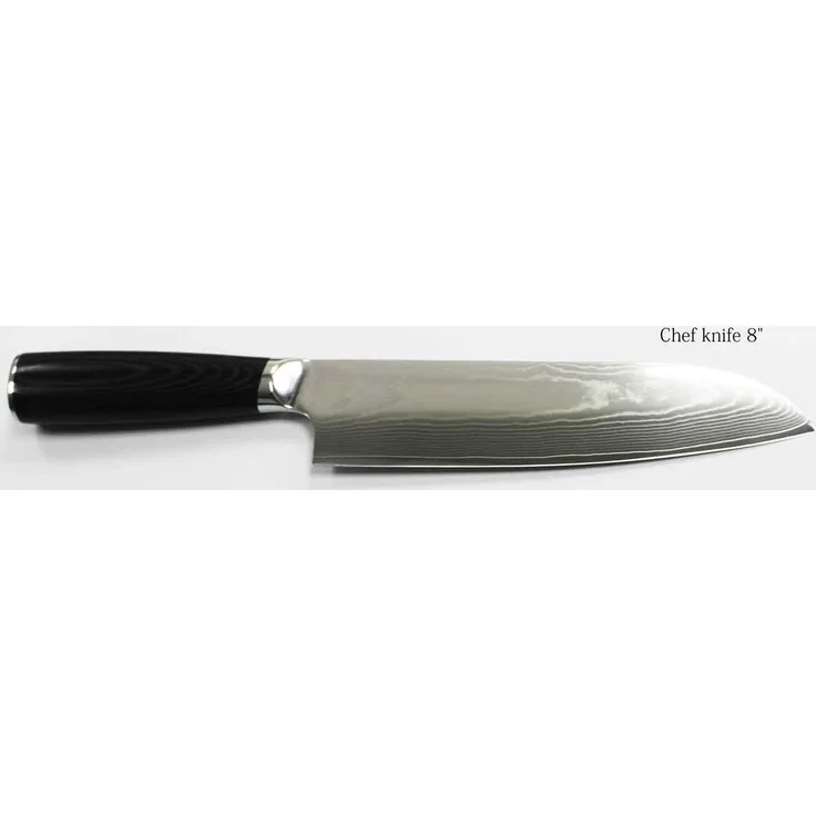 Hochwertiges Chefkoch Küchen-Messer Carbon Edelstahl Kohlenstoff-Klinge Black
