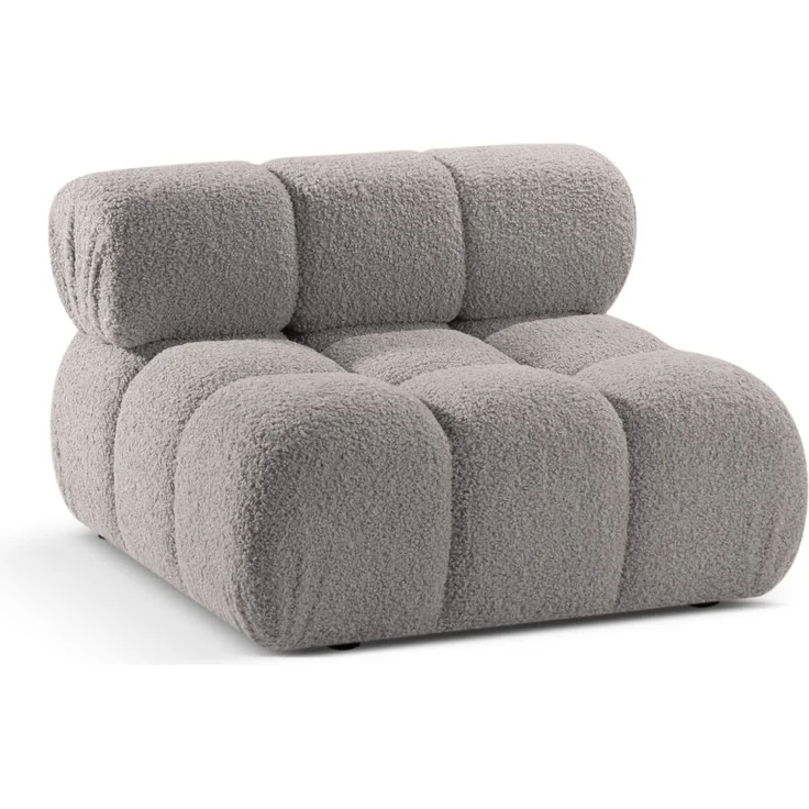 Micadoni Armloses Modul Bellis Boucle Rolf Hellgrau – Bild 2