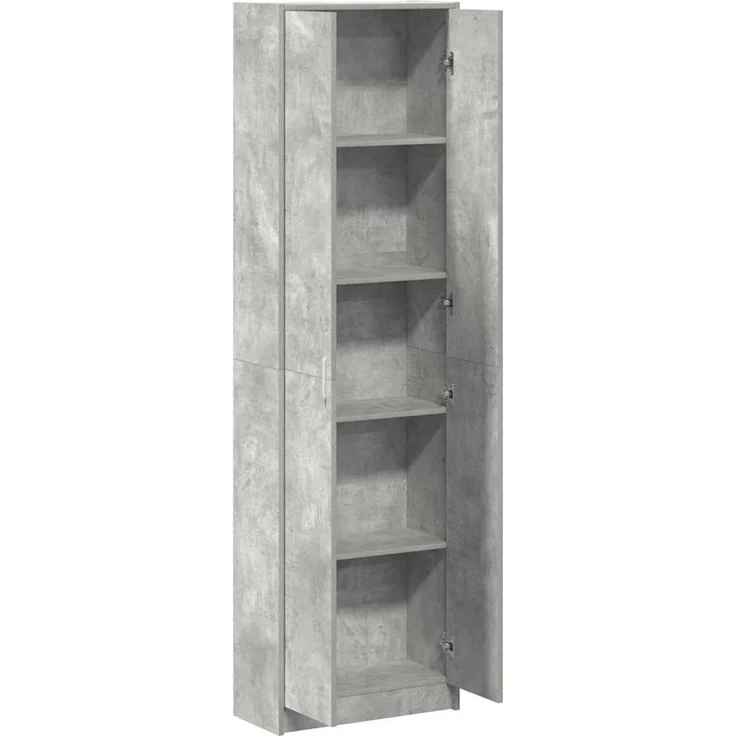 vidaXL Kleiderschrank Beton Grau 55 x 25 x 189 cm 3334011 – Bild 5