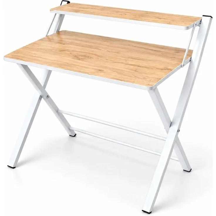 Relaxdays Klappbarer Schreibtisch Monitoraufsatz – Bild 10