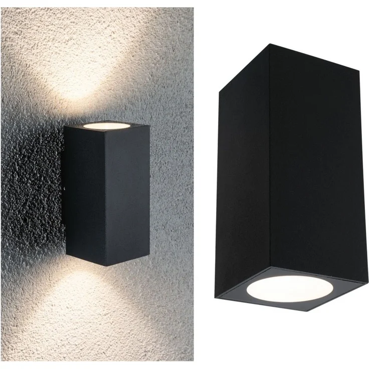 Paulmann No. 94328 House Außenwandleuchte Flame IP44 2-flammig 3000K anthrazit – Bild 1