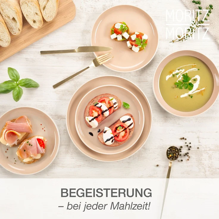 Moritz & Moritz CAVO Geschirrset 18tlg. - Almond – Bild 6