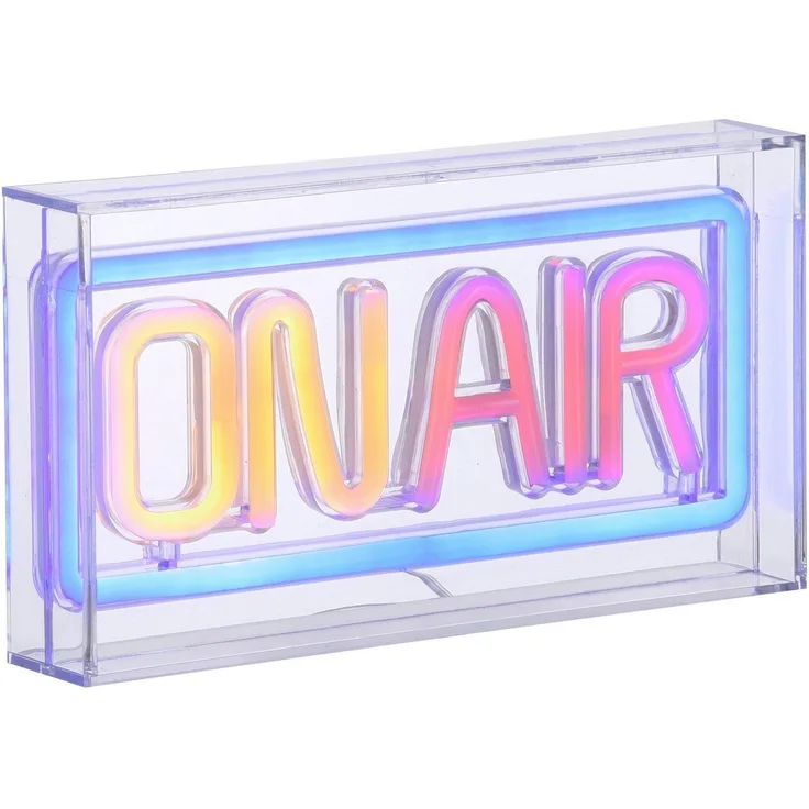 JUST LIGHT LED Wandleuchte NEON-ONAIR, LED fest integriert, Warmweiß