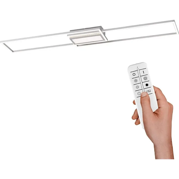 Leuchten Direkt 14711-55 Deckenleuchte Asmin stahl