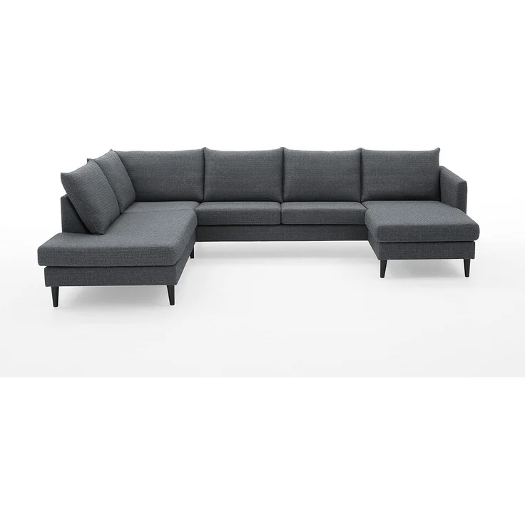 Atlantic Home Collection Wohnlandchaft mit Ecke Links und Longchair rechts – Bild 3