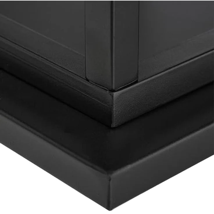 Hohes Kaminholzregal aus Metall 10048597 – Bild 6