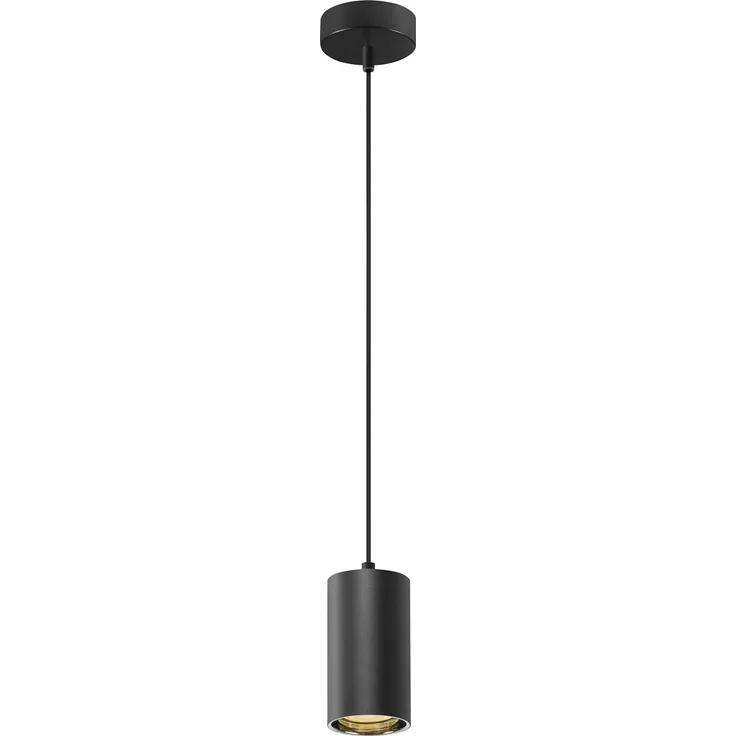 SLV 1006431 ASTO TUBE Pendelleuchte 1-flammig GU10 schwarz