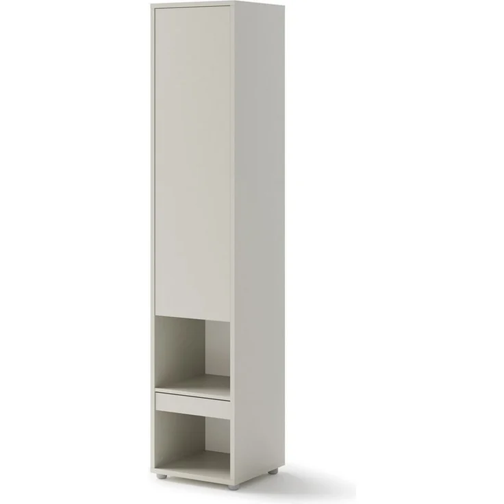 Compleo Kleiderschrank mit 1 Tür BED CONCEPT Kleiderschrank schmal mit schublade – Bild 3