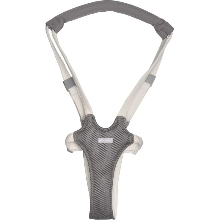 Kikkaboo Babylaufgurt Gia Kinder-Sicherheitsgurt einstellbare Gurtlänge grau weiss – Bild 1