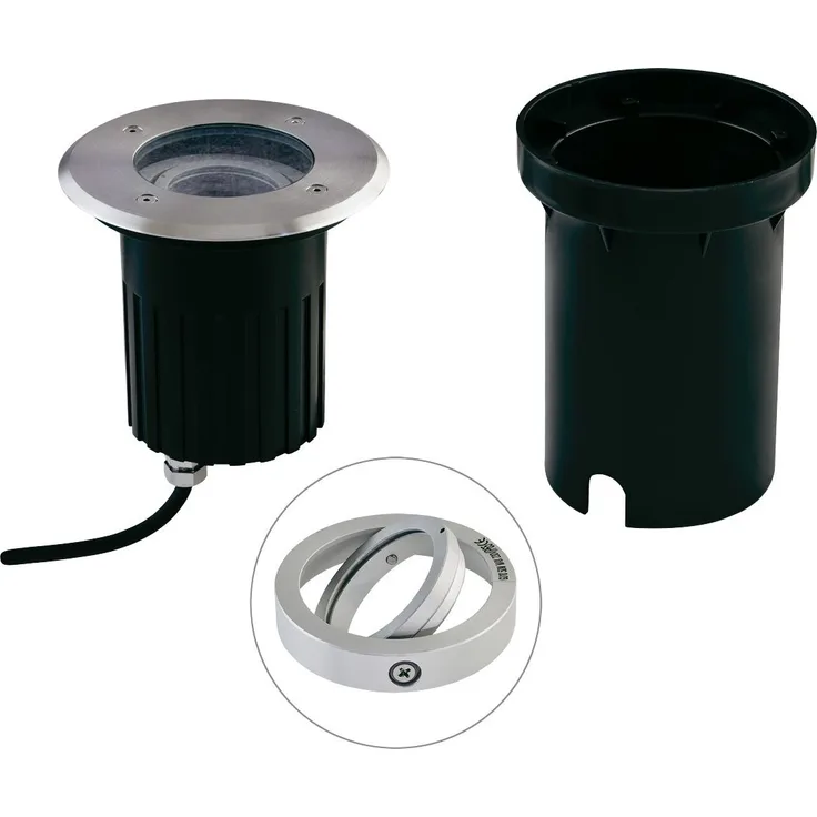 EVN Lichttechnik Bodeneinbauleuchte eds 35W GU10 678 710