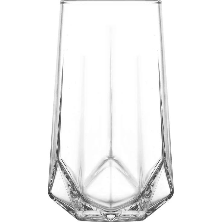 Hermia Concept 'LV-VLR374-354F' Gläser-Set (12-teilig), Transparent, 6,4 x 6,4 x 14 cm, 460 ml – Bild 5