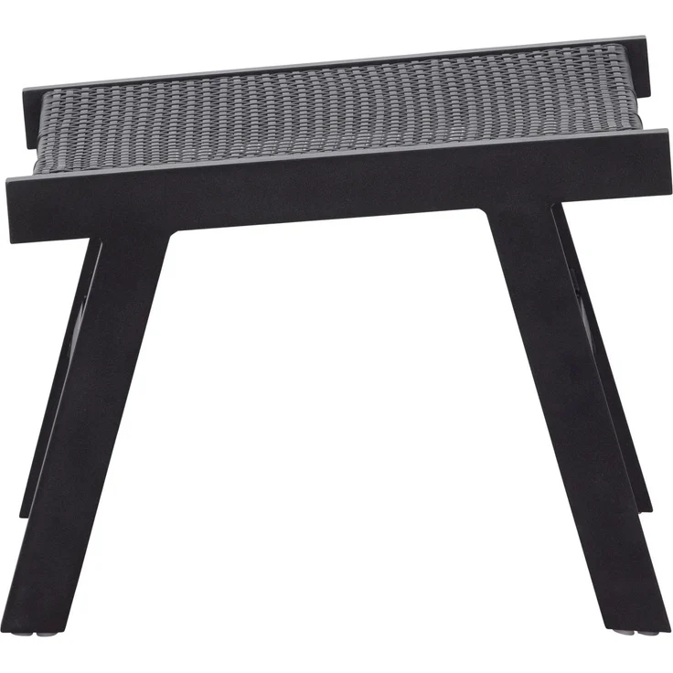Hocker Puk aus Aluminium, Schwarz – Bild 4