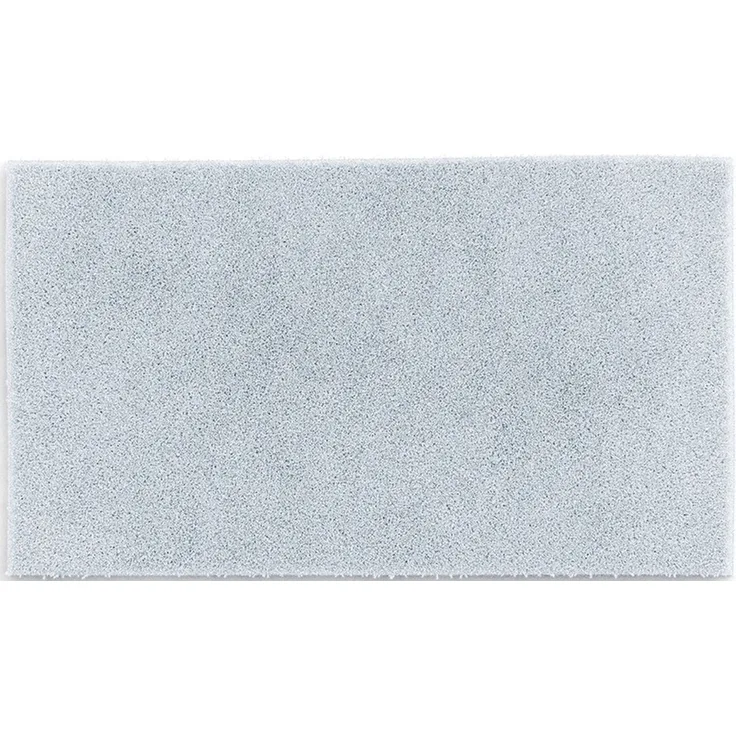 Badematte >MOLENA< in grau, 100% Polyester MAGICSOFT - 100x60x2,8cm (LxBxH)