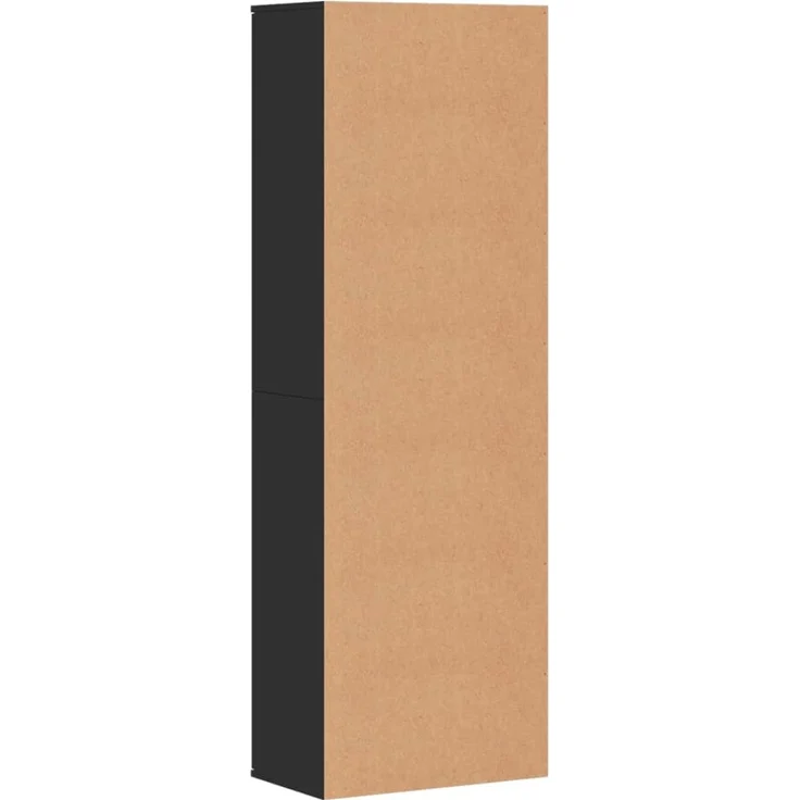 vidaXL Highboard Schwarz 60x35x180 cm Holzwerkstoff 3276666 – Bild 5